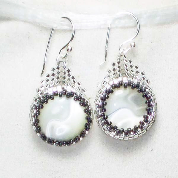 Ella Beaded Earrings blow up view