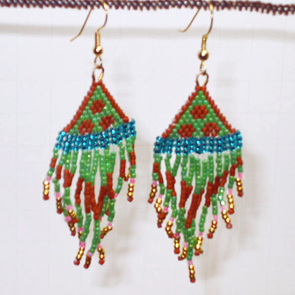 Jalila Indian Fringe Earrings relevant view