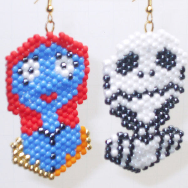 Alina Jack and Sally Beaded Earrings relevant view