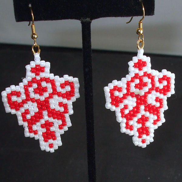 Obelia Christmas Trellis Earrings relevant view