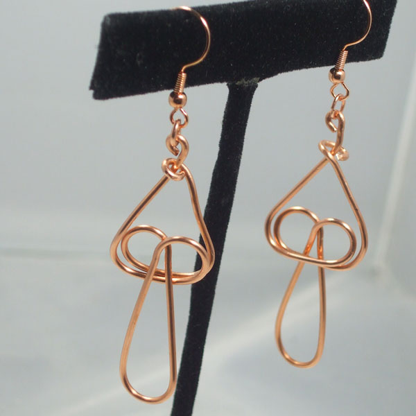 Baka Wire Earrings front relevant view