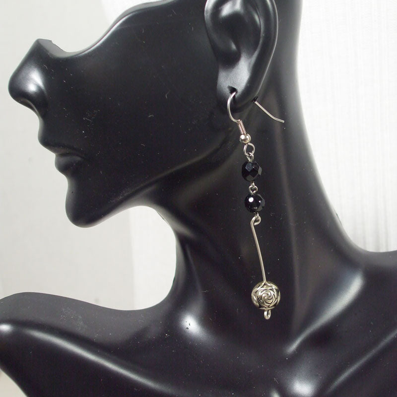 Yahaira Bead Dangle Earrings relevant front view