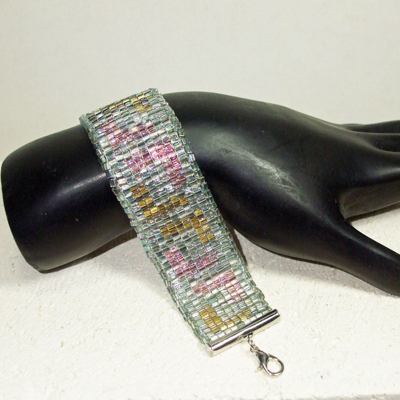 Adalia Triangle Seed Bead front view