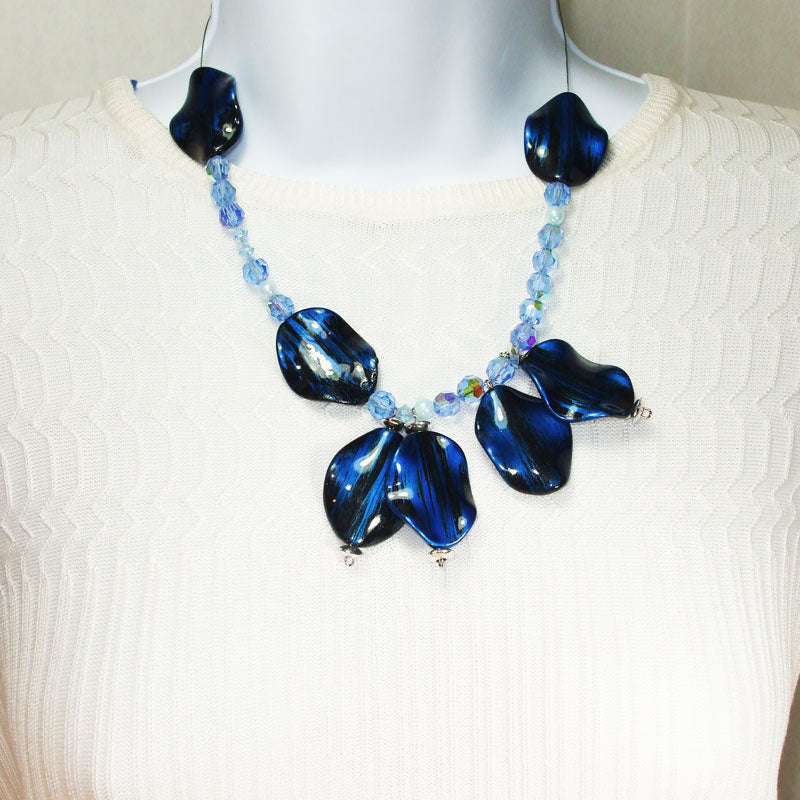 Harjot  Blue Bird Necklace